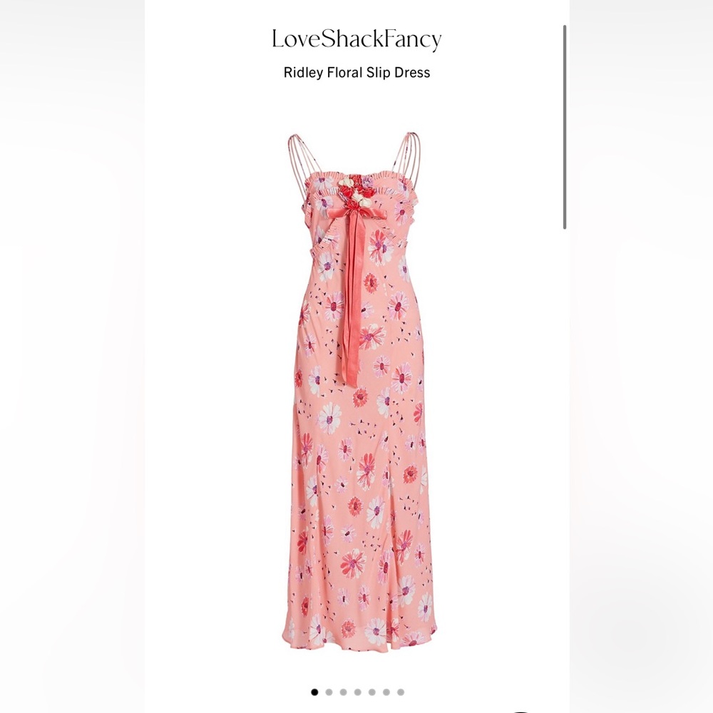 LoveShackFancy floral maxi dress (Ridley Dress)